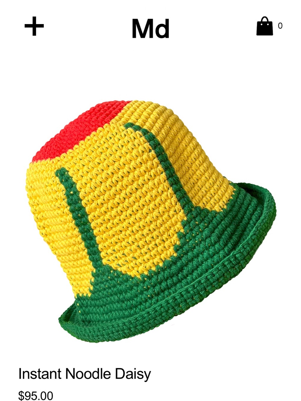 Memorial Day Instant Noodle Daisy Bucket Hat